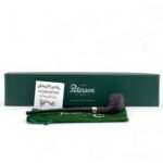 Peterson Pipe: NEW Tavern Pipe Rusticated Pear Fishtail demi-Churchwarden Pipe