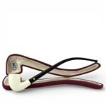SMS Meerschaum – Smooth Bent Dublin Churchwarden Pipe