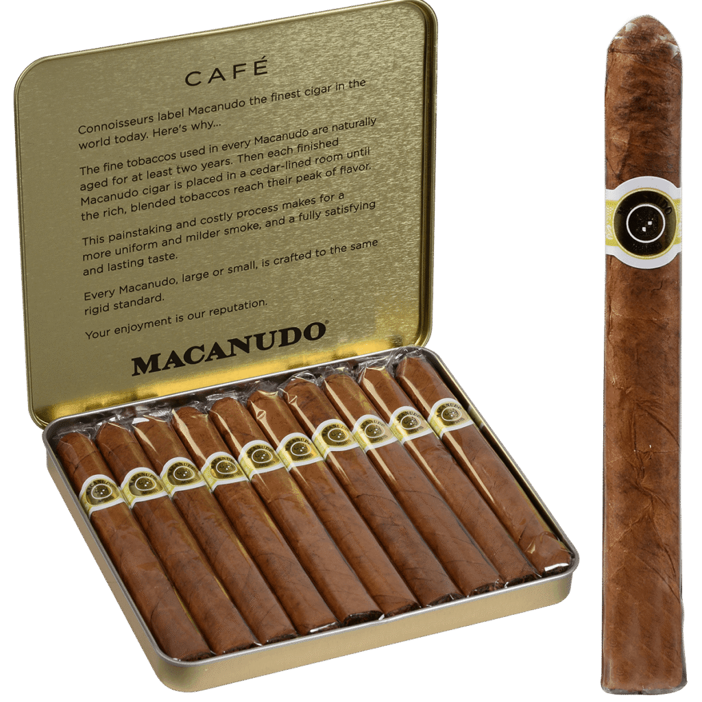 Macanudo Cafe Ascots 10 Cigars per Tin