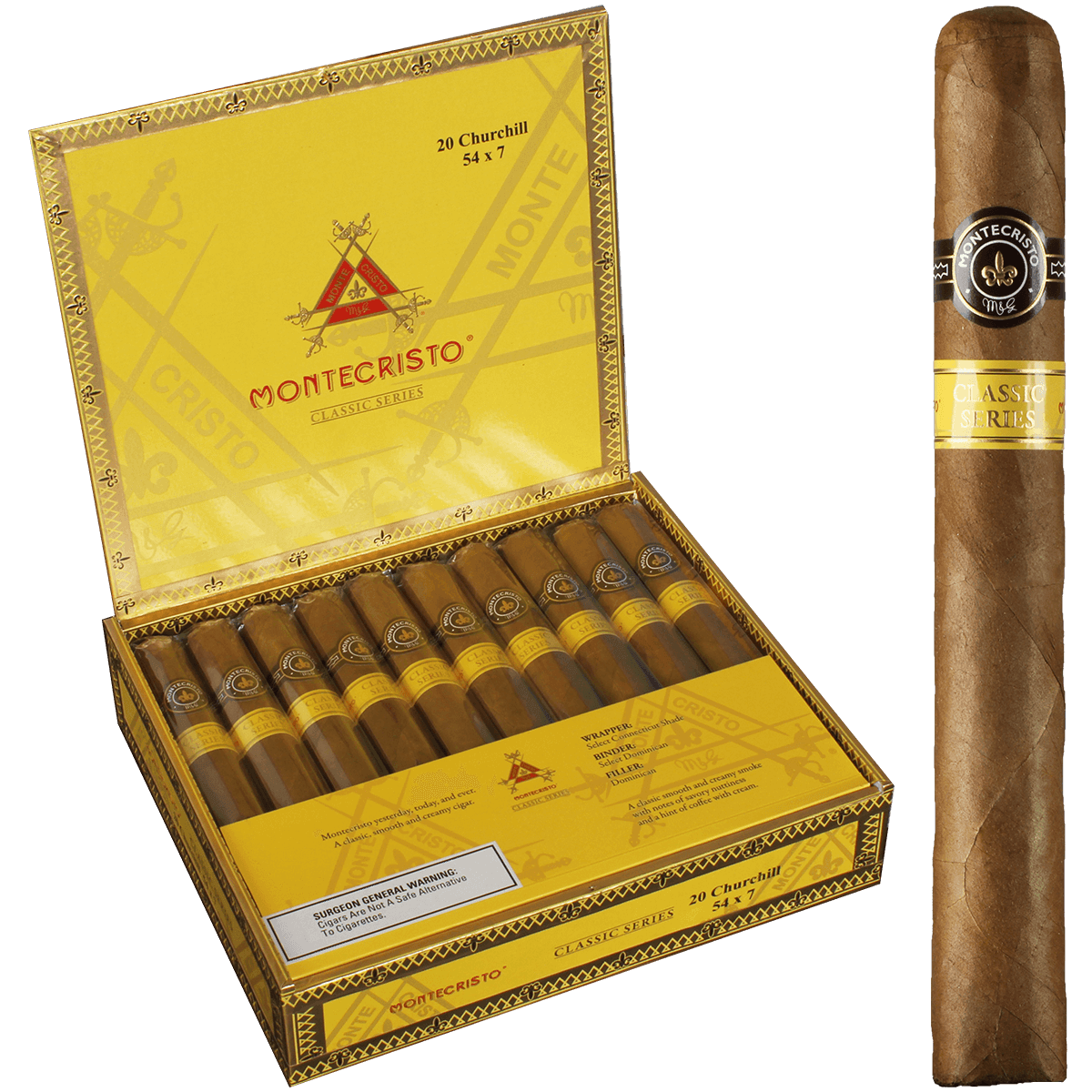 Montecristo Classic Collection Churchill Cigars