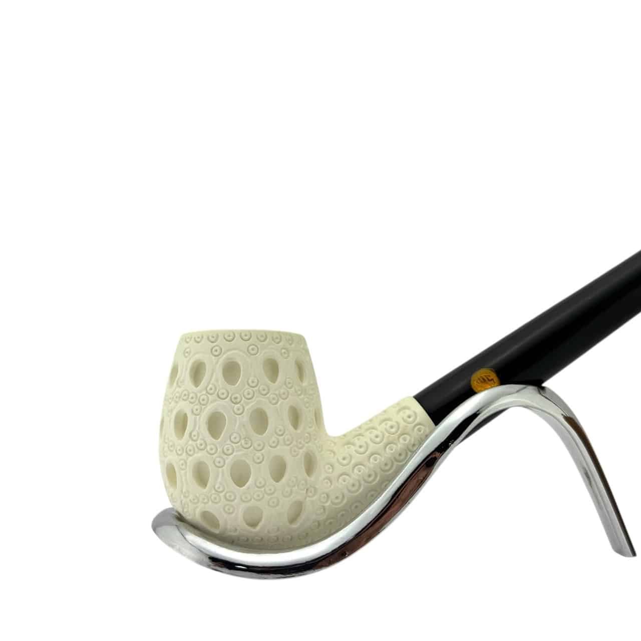 SMS Meerschaum – Lattice Bent Churchwarden Pipe - Image 3