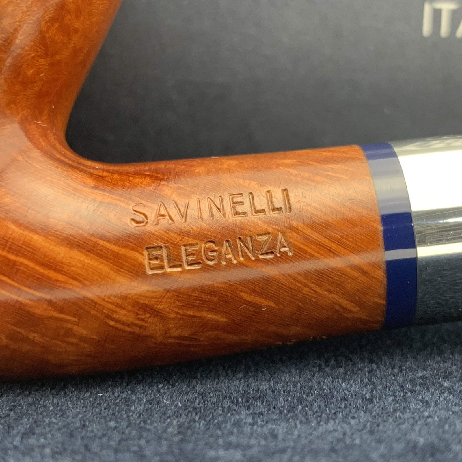 Savinelli Pipe: Eleganza Smooth Natural (606 KS) (6mm) - Image 4