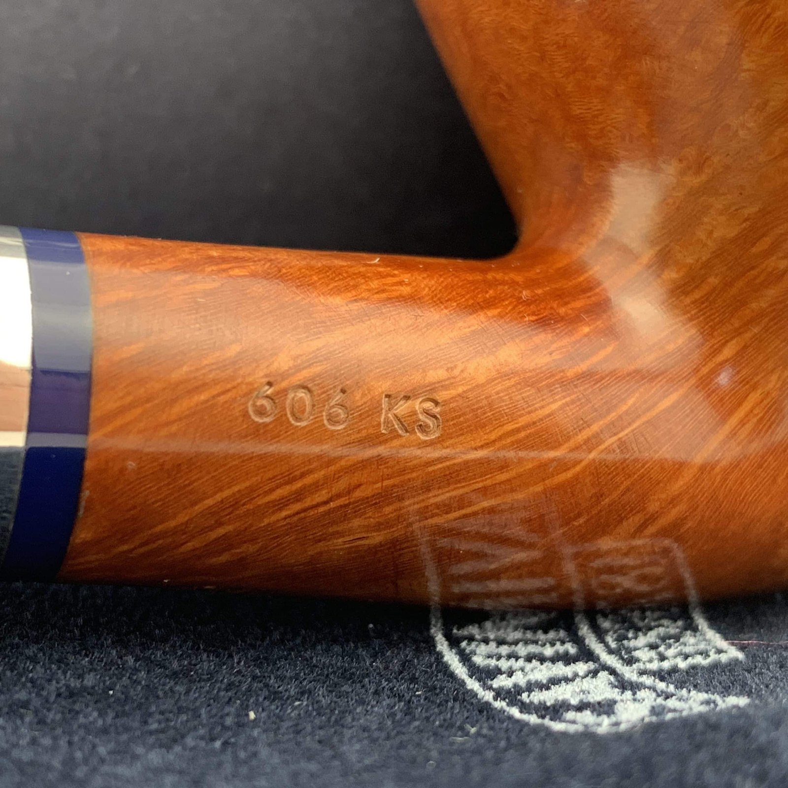 Savinelli Pipe: Eleganza Smooth Natural (606 KS) (6mm) - Image 6