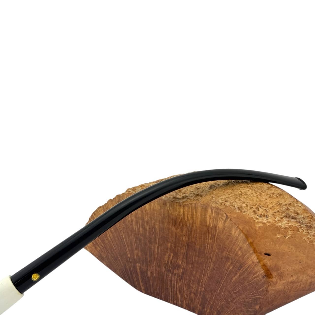 SMS Meerschaum – Etched Deep-Bent Egg Churchwarden Pipe - Image 7