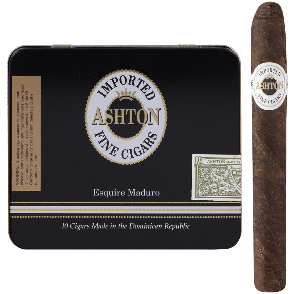 Ashton Esquire Maduro 10 Cigars per Tin
