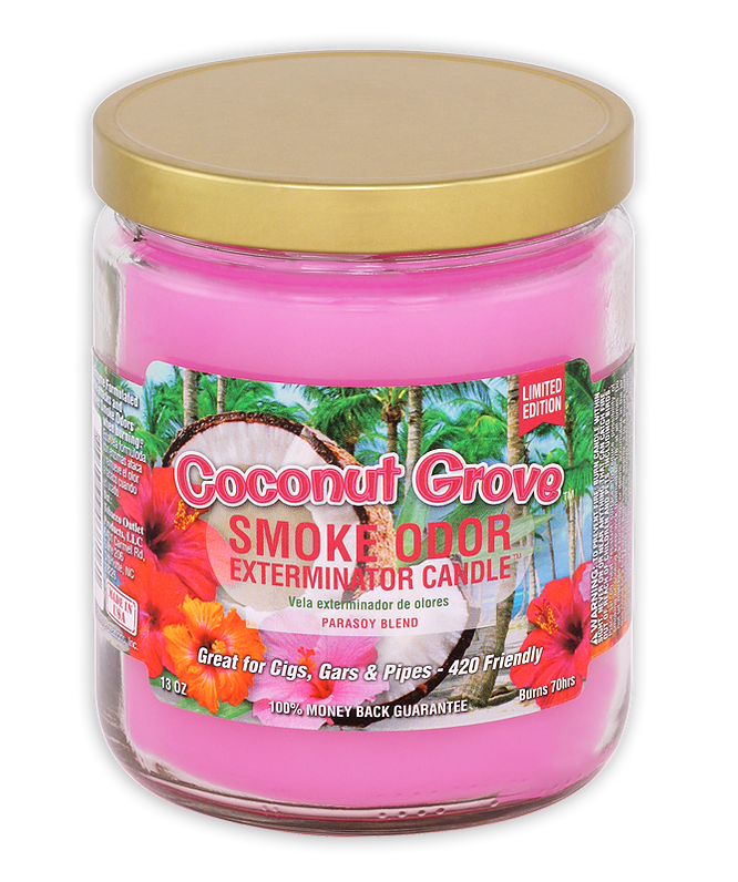 Smoke Odor Exterminator Candle Coconut Grove 13 oz