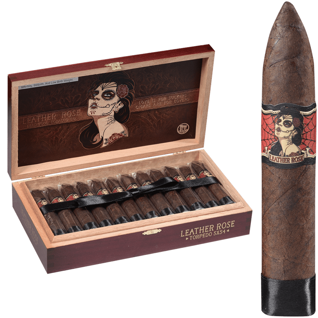 Deadwood: Leather Rose Torpedo Cigar