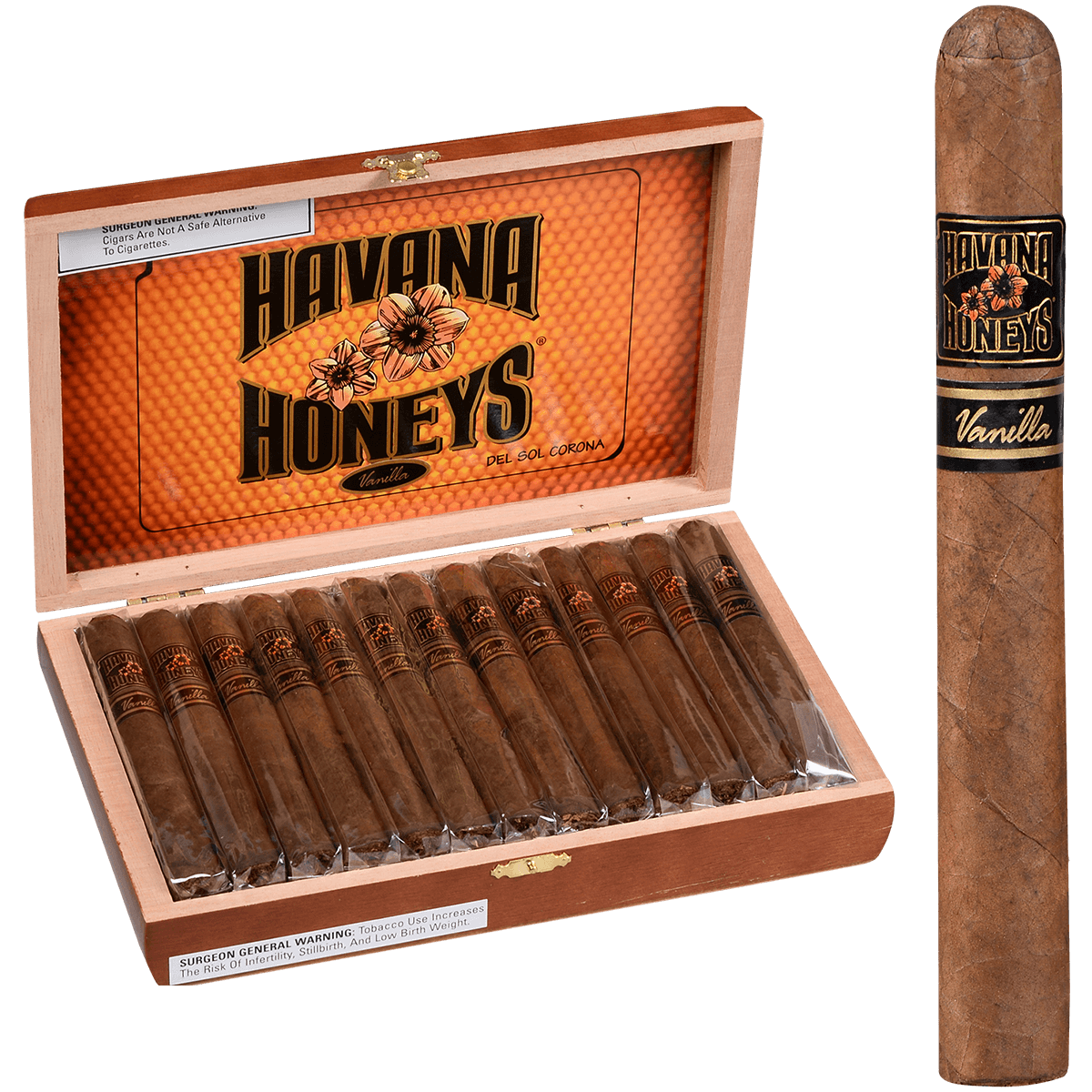 Havana Honeys Del Sol Vanilla Cigars