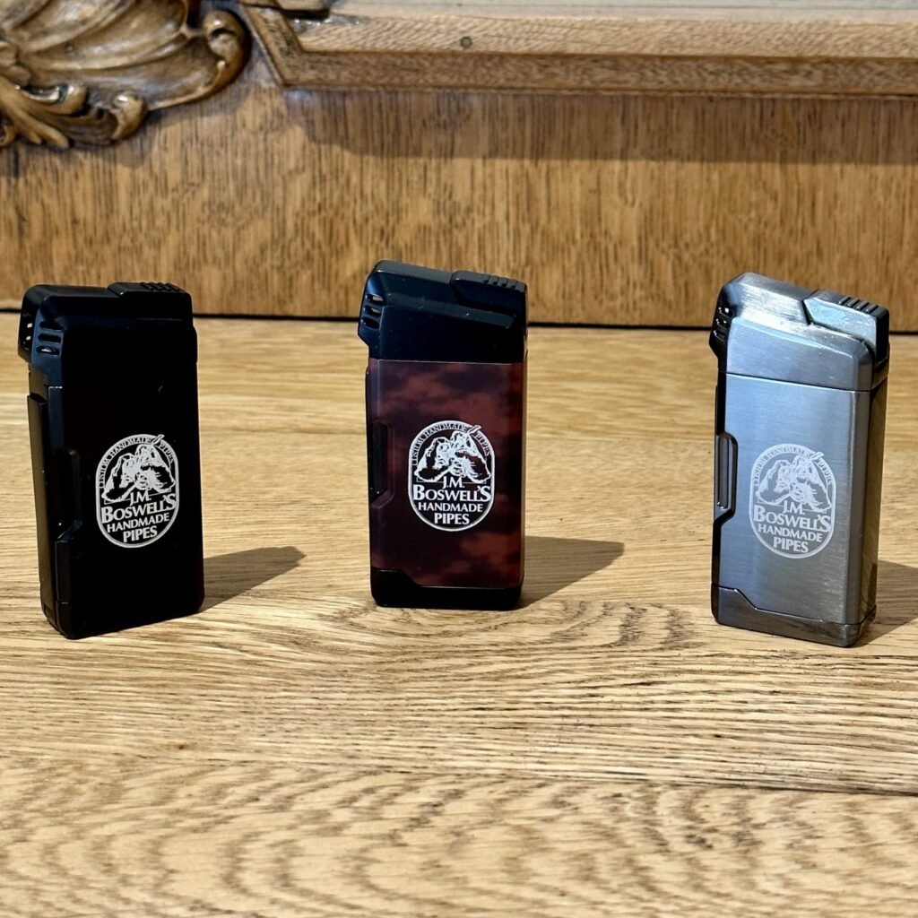 Visol Soft Flame Pipe Lighters Boswell Pipes Logo with Tools
