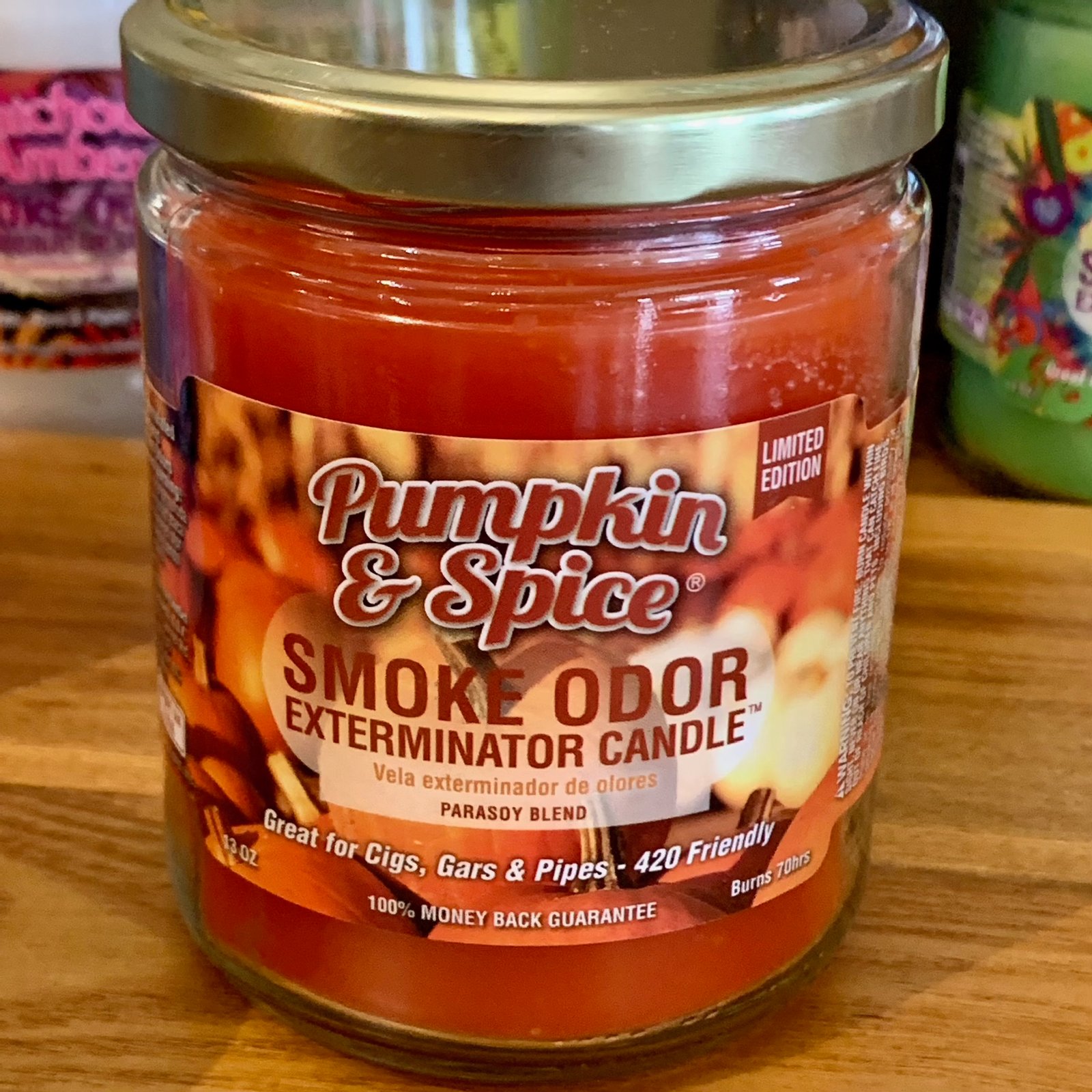 Smoke Odor Exterminator Pumpkin & Spice Candle 13oz.