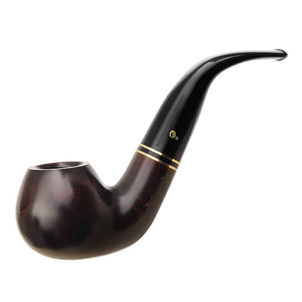 Peterson Pipe: Tyrone (XL02) Fishtail Large Bent Apple Tobacco Pipe