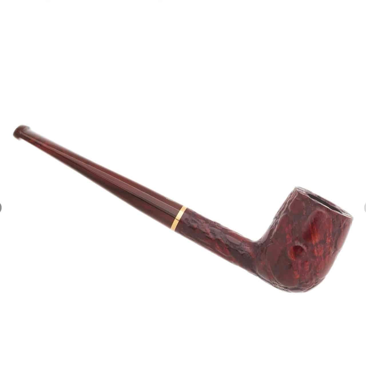 Savinelli Pipe: Alligator Elegance Brown (105E) Billiard Tobacco Pipe - Image 2