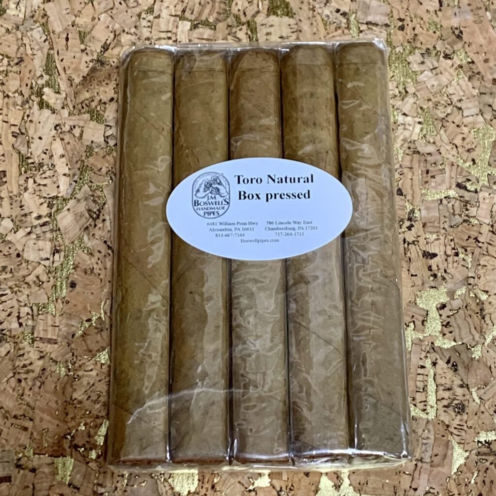 Boswell Bundle – Toro Natural Box Pressed Cigar 5 Pack