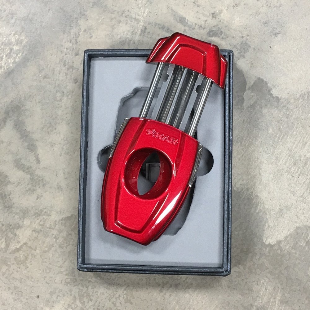 XIKAR VX2 ™ V-Cut Cigar Cutter Red - Image 5