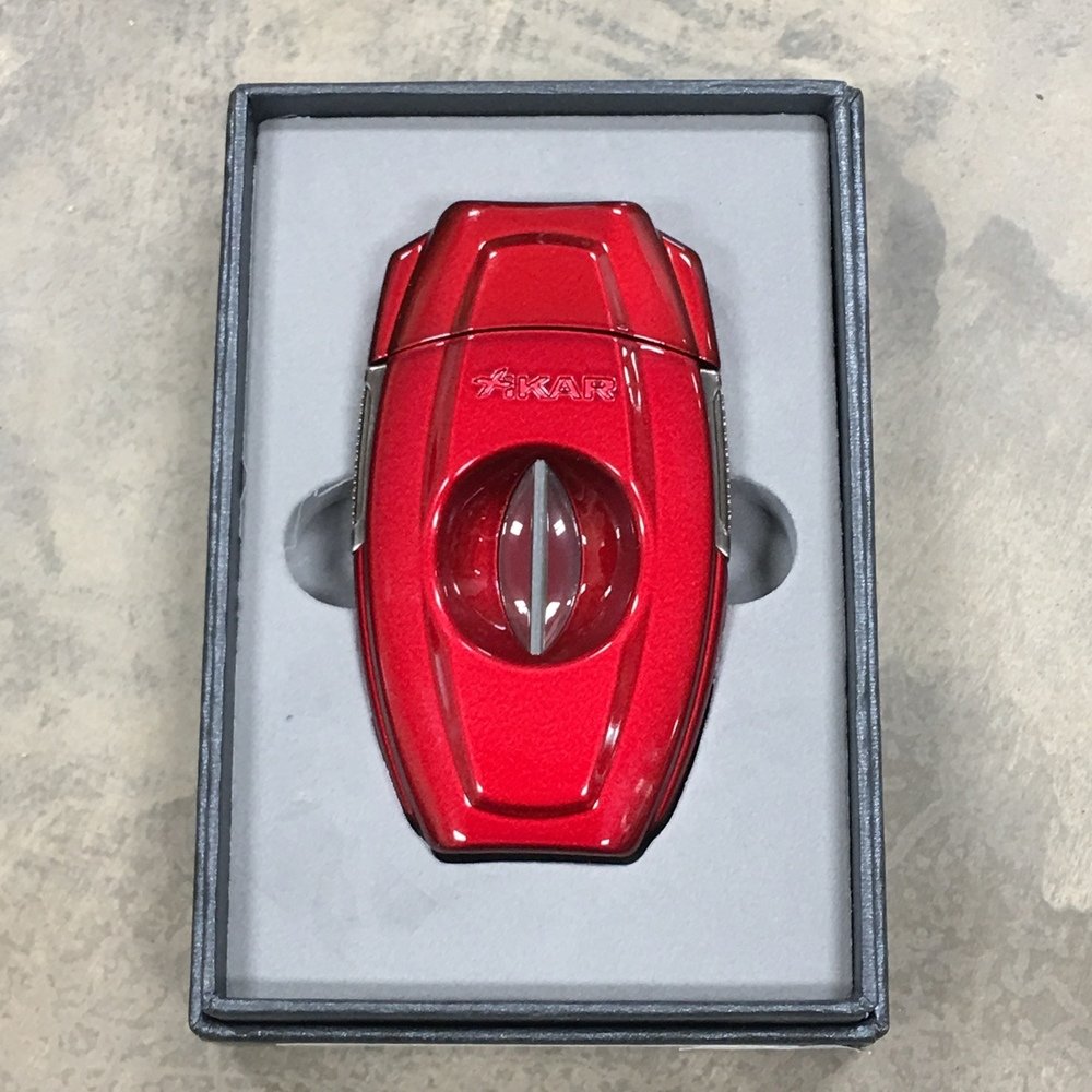 XIKAR VX2 ™ V-Cut Cigar Cutter Red - Image 3