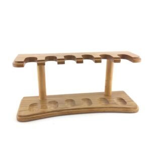 6 Pipe Rest Oak Finish