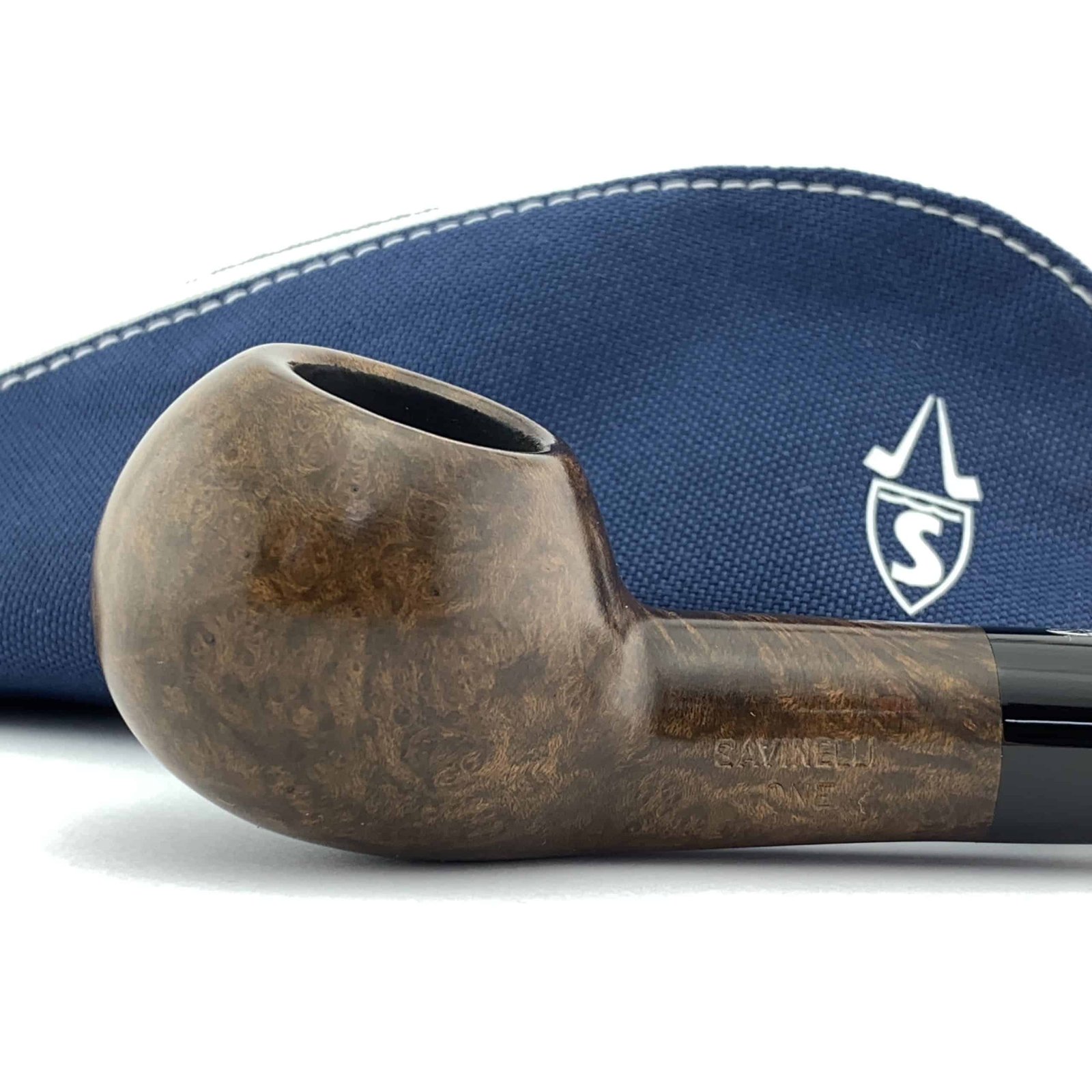 Savinelli Pipe: One Starter Kit Smooth (321) (6mm) Author Pipe - Image 2
