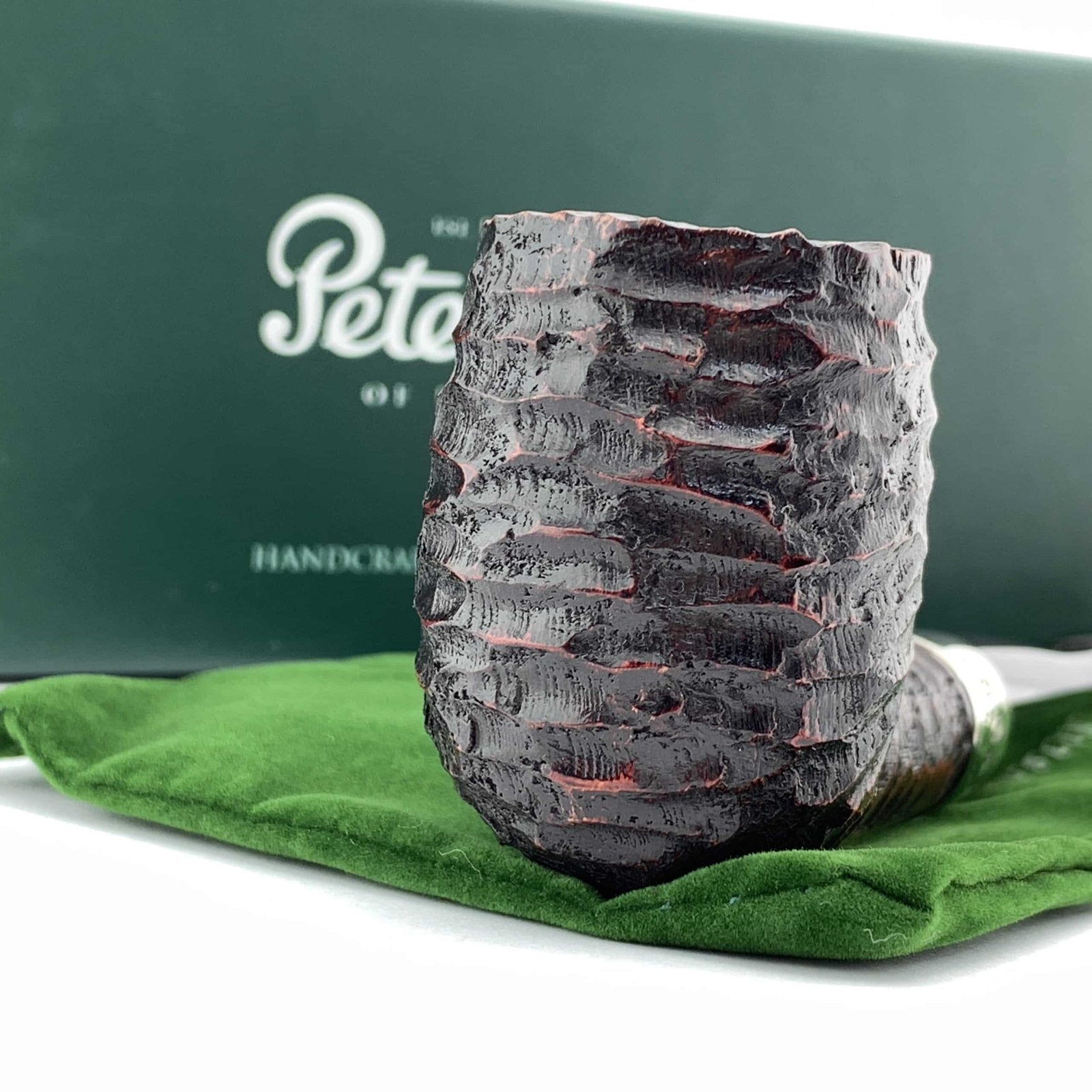 Peterson Pipe: NEW Donegal Rocky (X105) Fishtail Billiard Pipe - Image 3
