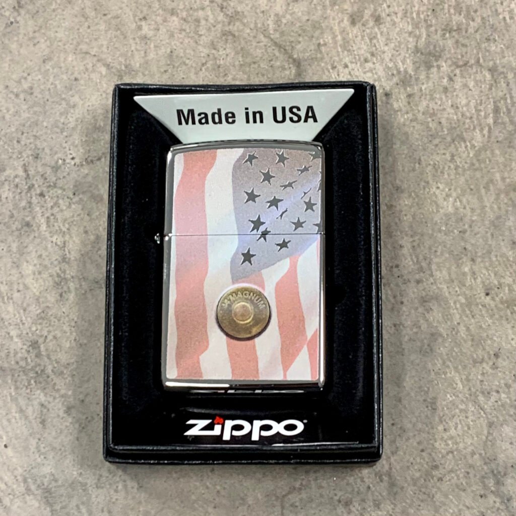 Zippo 44 Magnum Flag Design Lighter