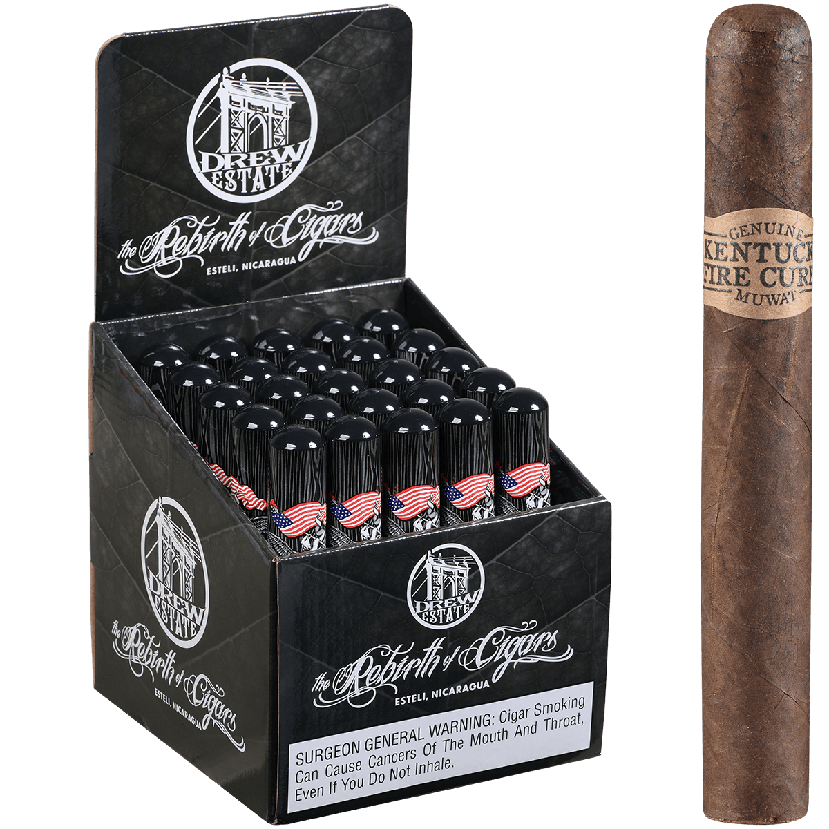 Kentucky Fire Cured Just A Friend Tubos 6.00 x 52 Single Cigar - Image 3