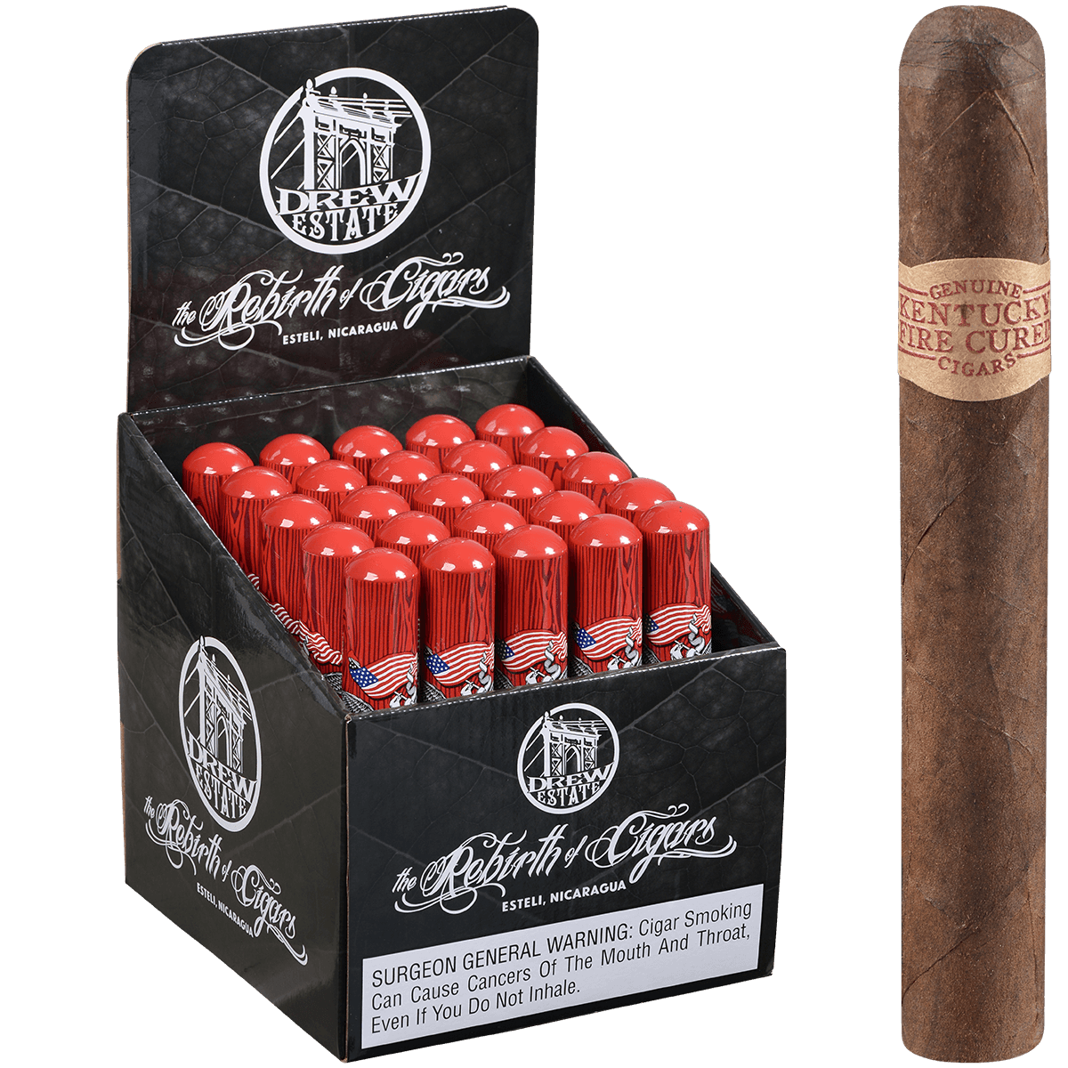 Kentucky Fire Cured Sweets Just A Friend Tubos 6.00 x 52 Single Cigar - Image 3