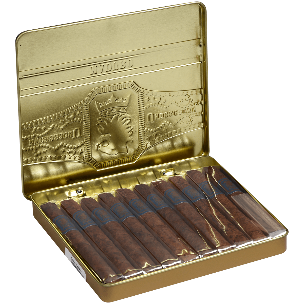 Undercrown Maduro Coronets 10 Tin Cigars 4.00X32 - Image 3