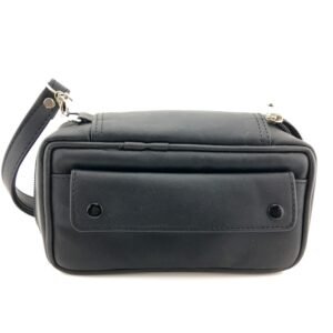 Castleford Black Combination Pipe & Tobacco Pouch Snap