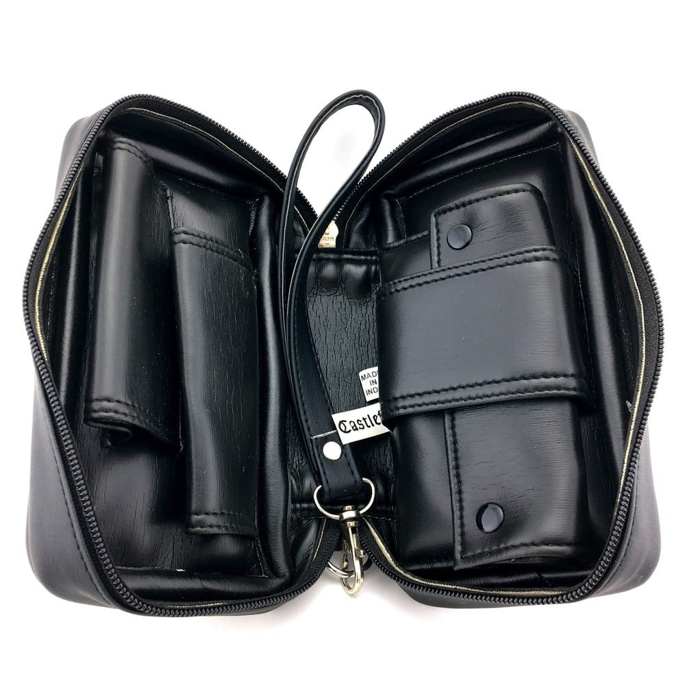 Castleford Black Combination Pipe & Tobacco Pouch Snap - Image 2
