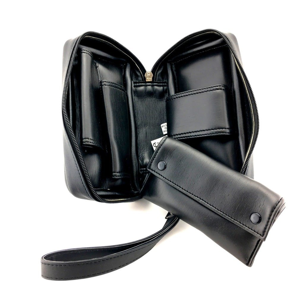 Castleford Black Combination Pipe & Tobacco Pouch Snap - Image 3