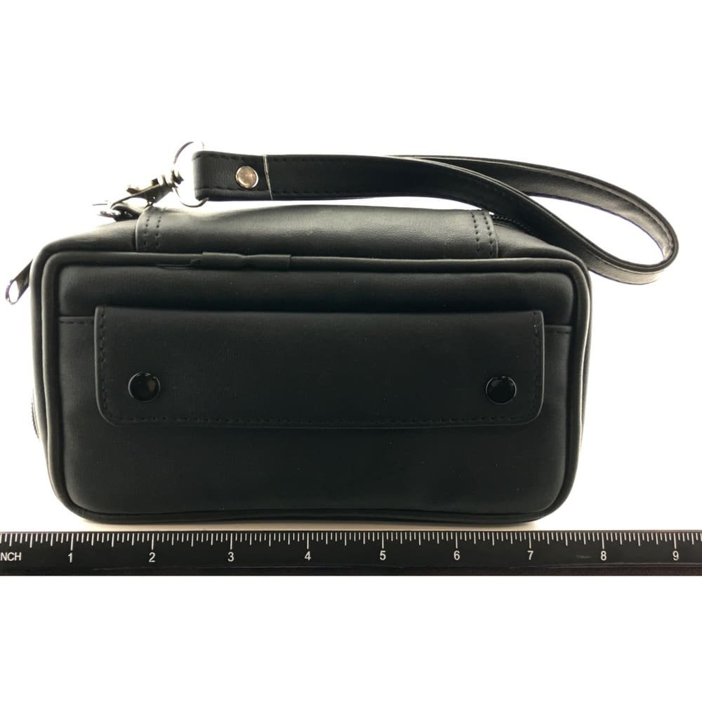Castleford Black Combination Pipe & Tobacco Pouch Snap - Image 5