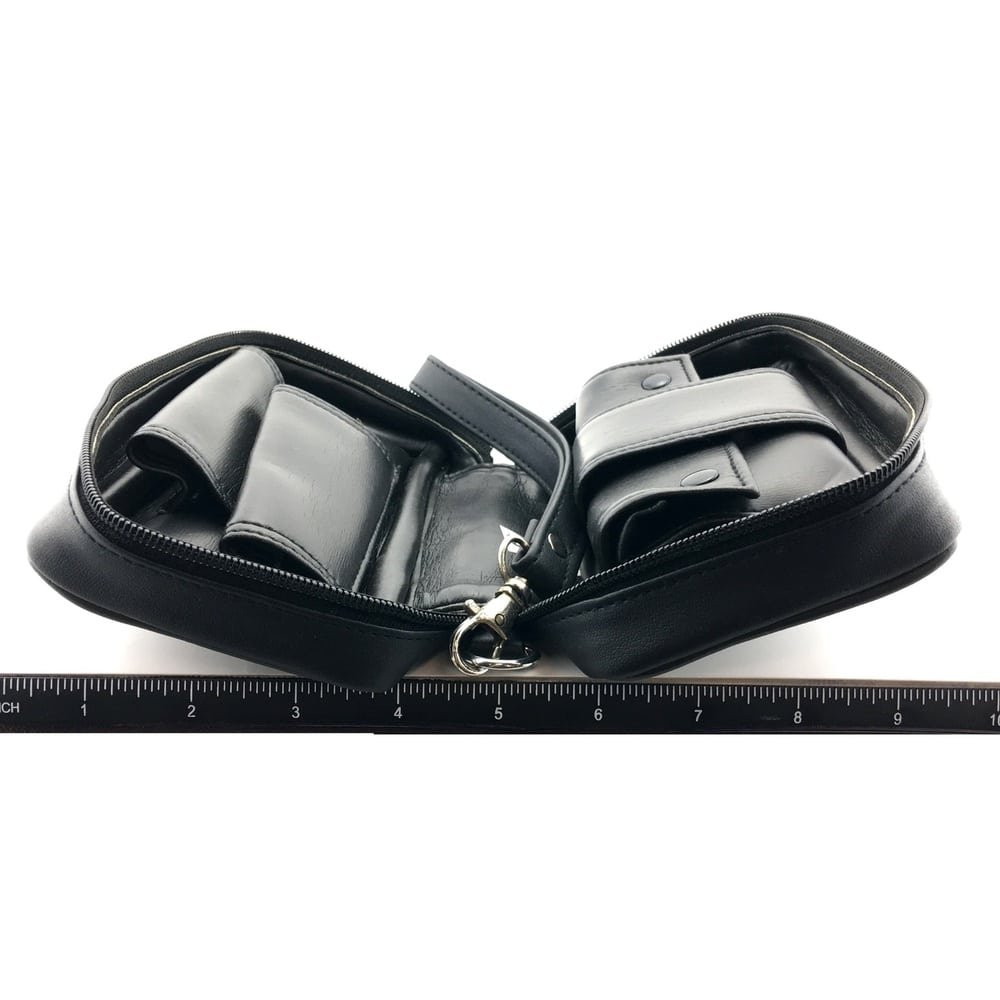 Castleford Black Combination Pipe & Tobacco Pouch Snap - Image 7
