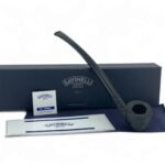Savinelli Pipe: Churchwarden Black Rusticated (921) Pipe