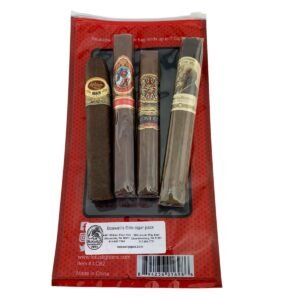 Elite Cigar 4 Pack Rare Opus X, God of Fire, Padron & Pappy Van Winkle