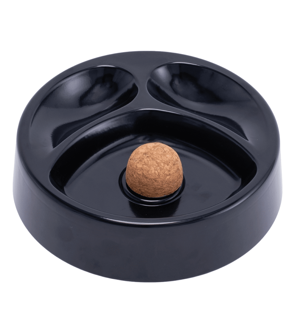 Lucienne Black Metal 2 Pipe Ashtray