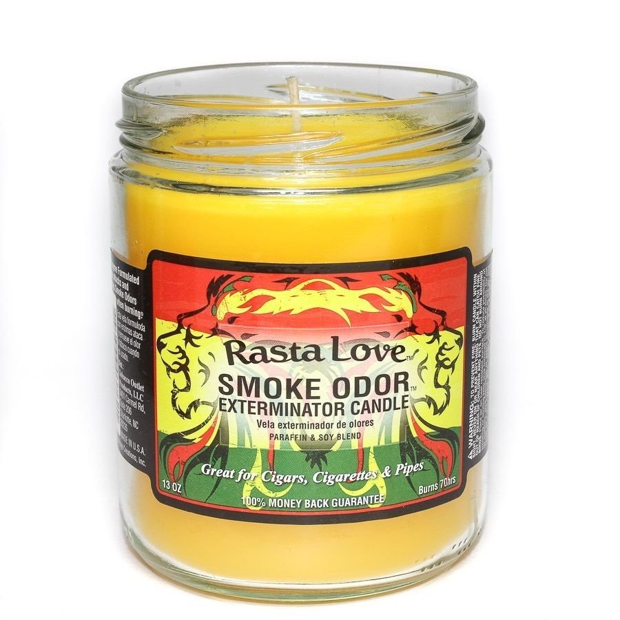 Smoke Odor Exterminator Candle Rasta Love 13oz.