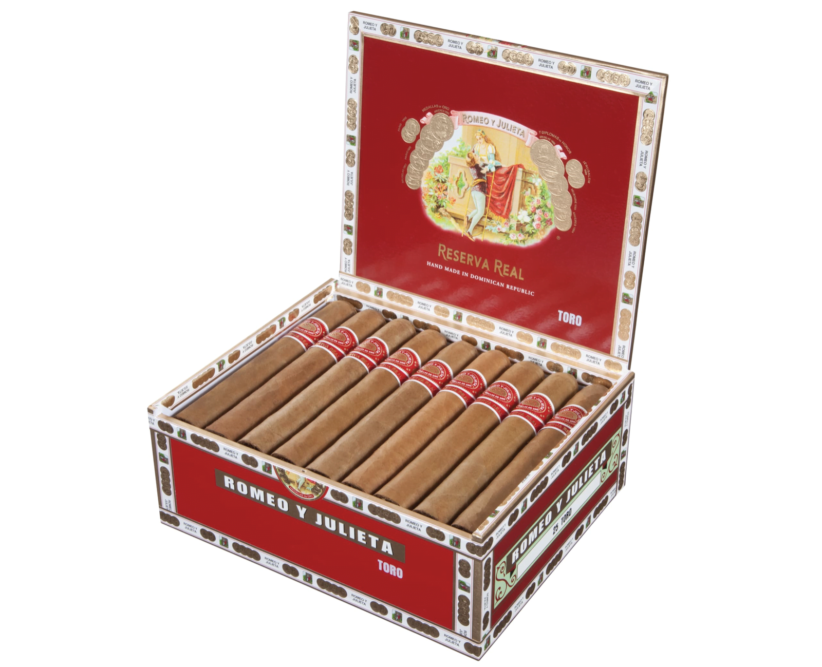 Altadis Romeo Y Julieta Reserva Real Toro Cigar Box