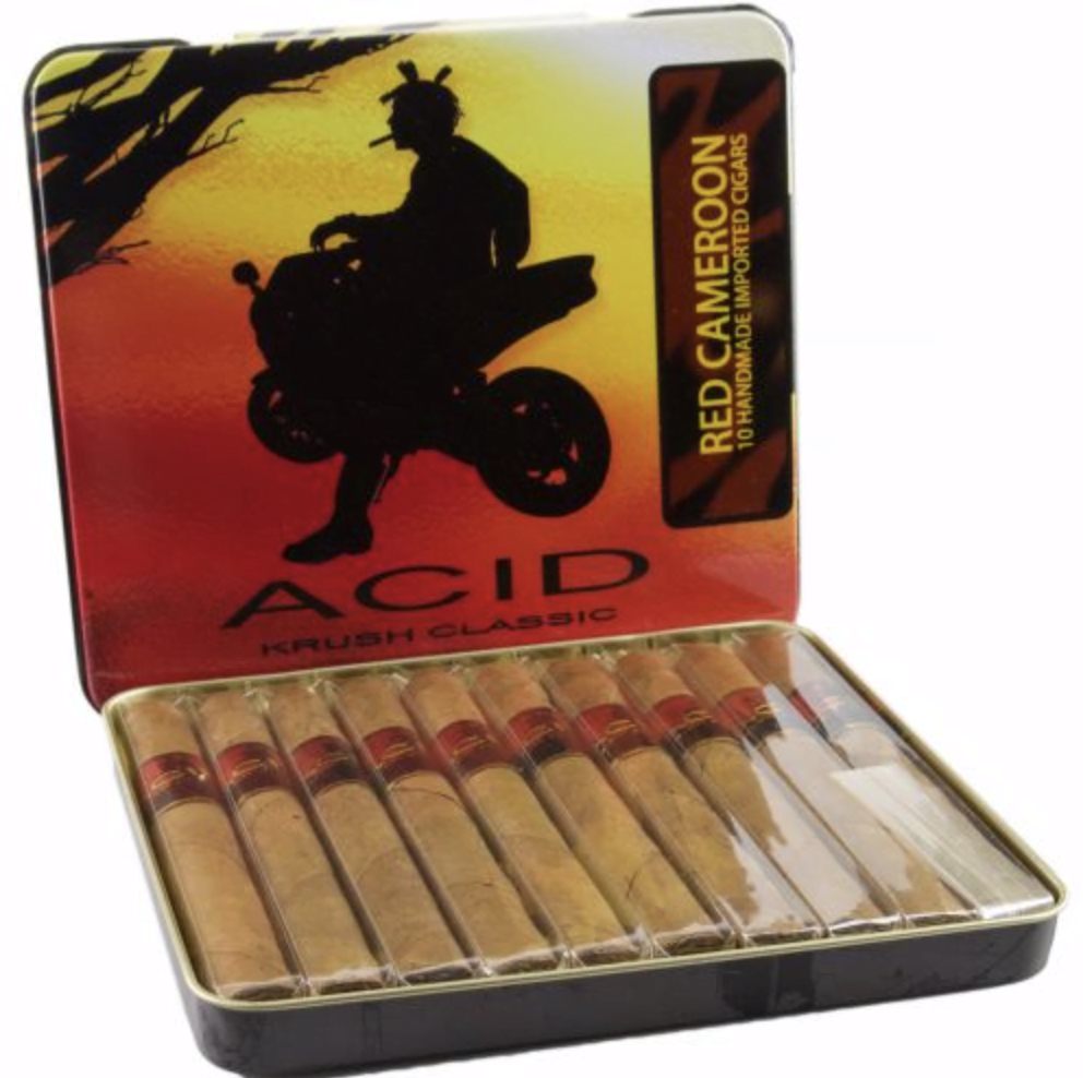 Acid Krush Red Cameroon 10 Cigar Tin