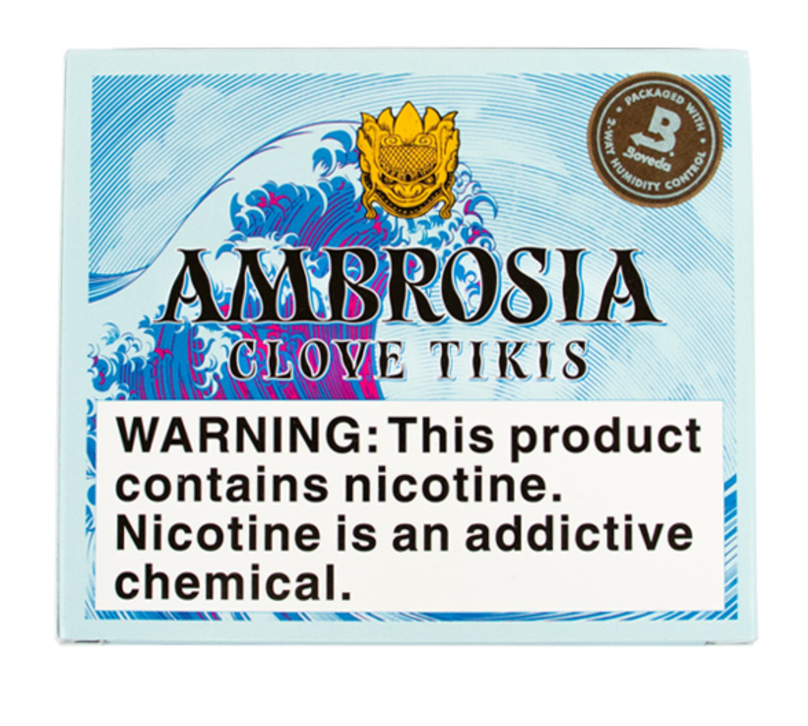 Ambrosia Clove Tiki 10 Cigars per Pack - Image 2