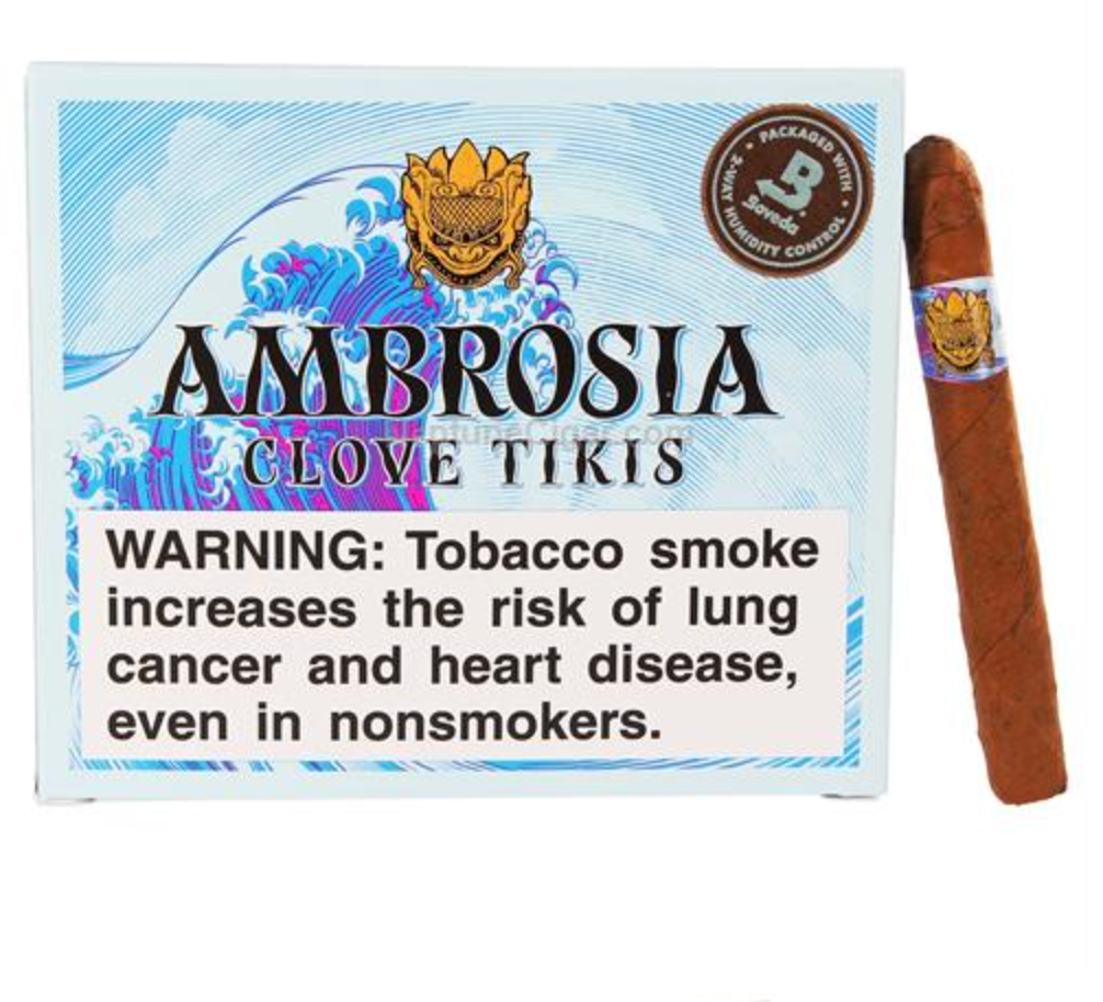 Ambrosia Clove Tiki 10 Cigars per Pack