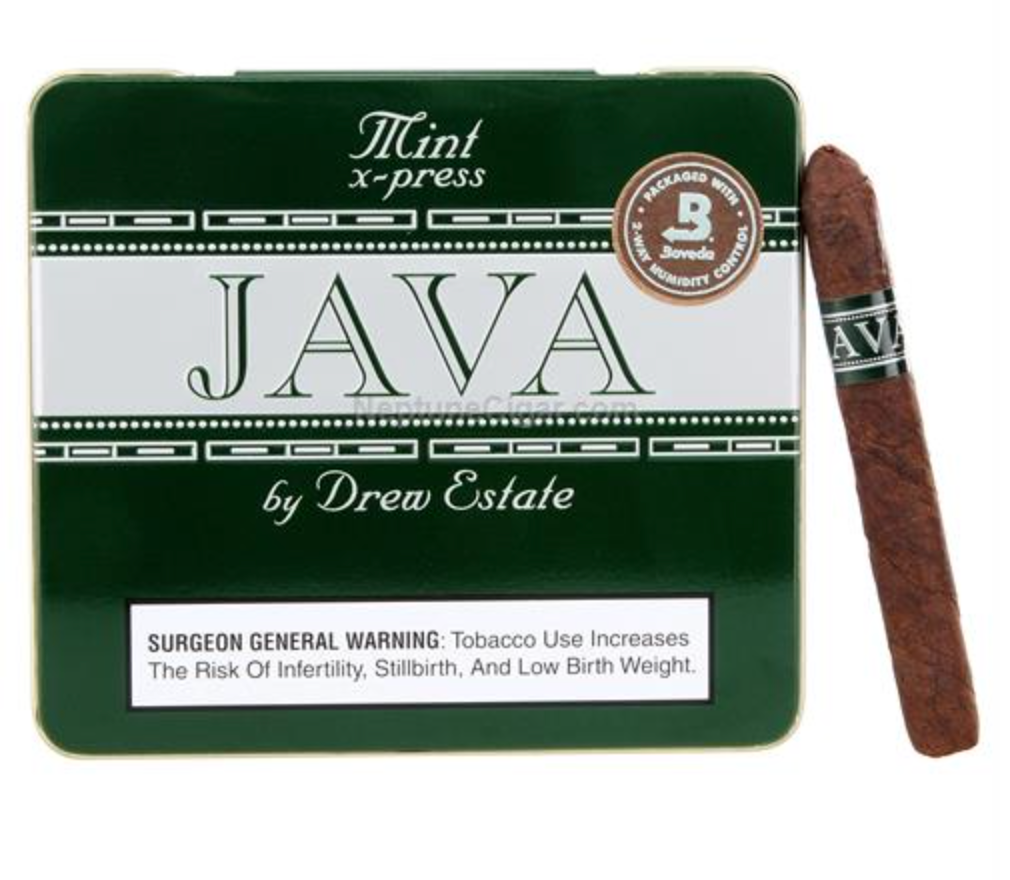 Java Mint X~press 4 x 32 Cigar Tin - Image 3