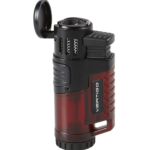 Vertigo Hawk Triple Jet Flame Cigar Lighter (Red)