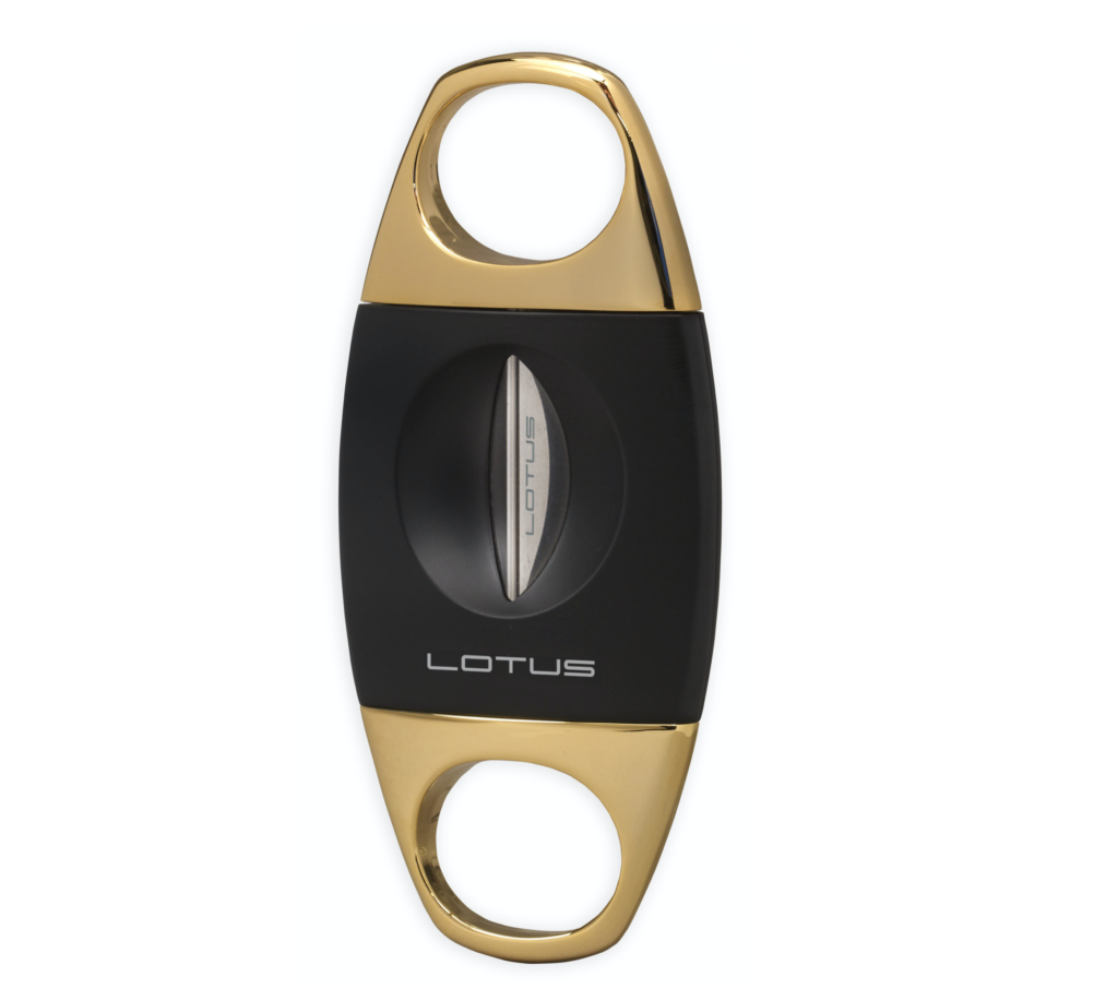Lotus Jaws Serrated Guillotine V-Cut 64-Ring Gauge Cutter Gold