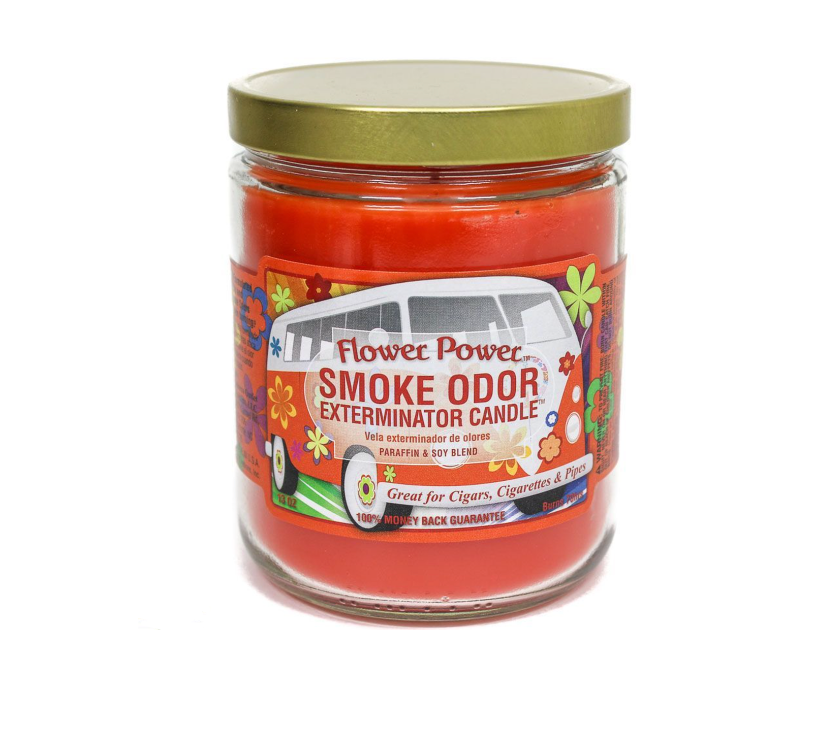 Smoke Odor Exterminator Candle Flower Power 13oz.