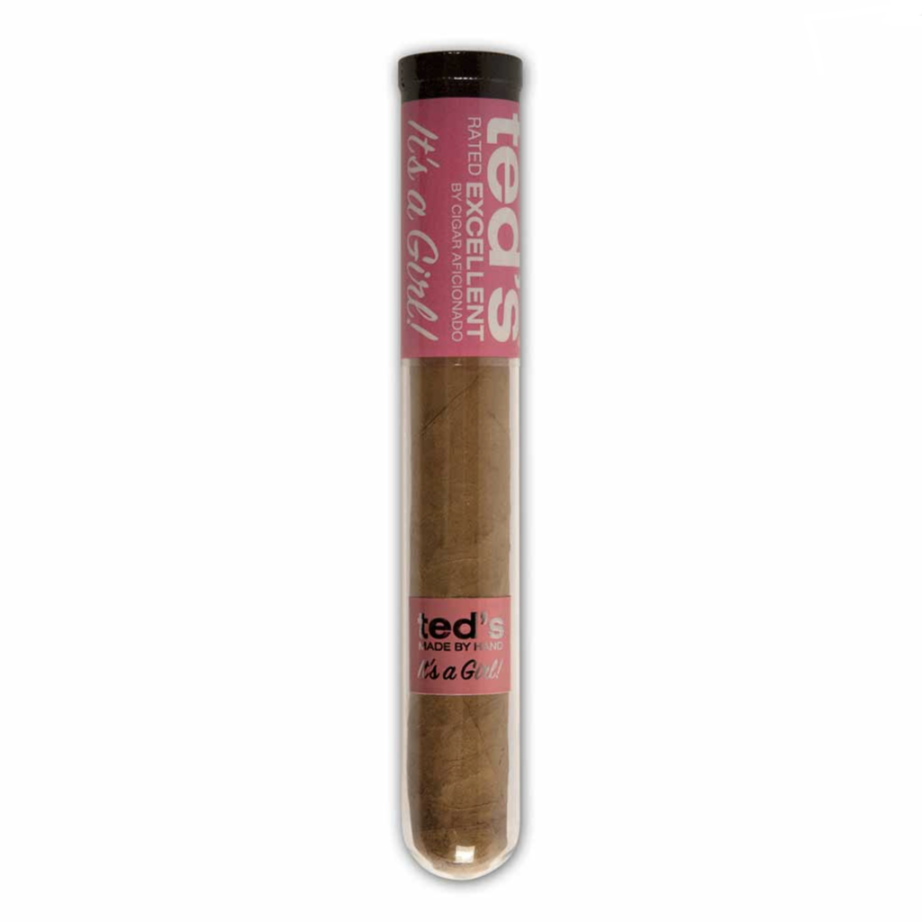 TED’S “IT’S A GIRL” CIGAR Glass Tube