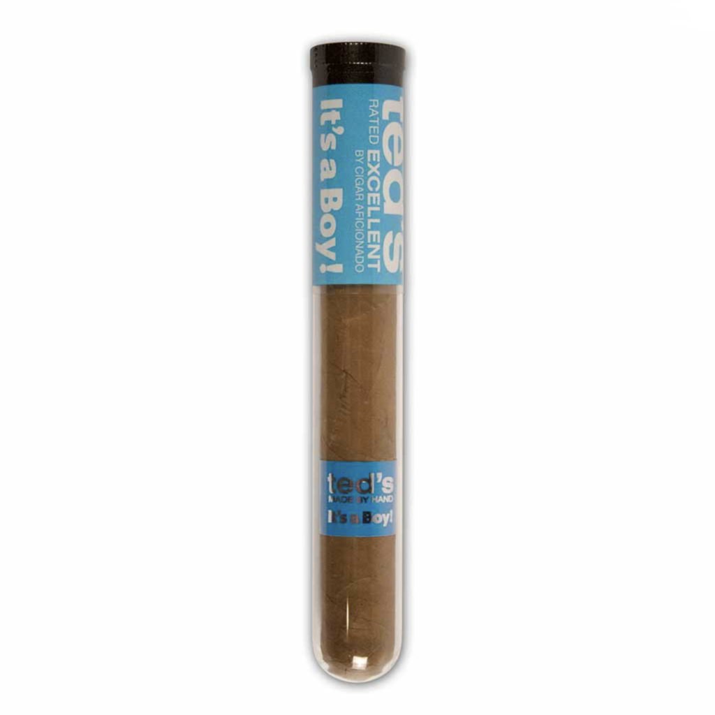 TED’S “IT’S A BOY” CIGAR Glass Tube