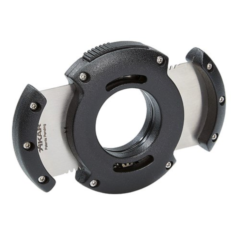 Xikar XO Double Guillotine Cutter 64 Ring Gauge Cigar Cutter Black - Image 2
