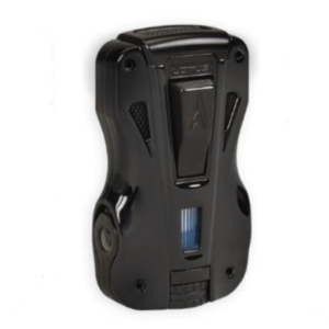 Lotus GT Lighter Duel Torch w/ Cigar Punches Glossy Black & Black Matte