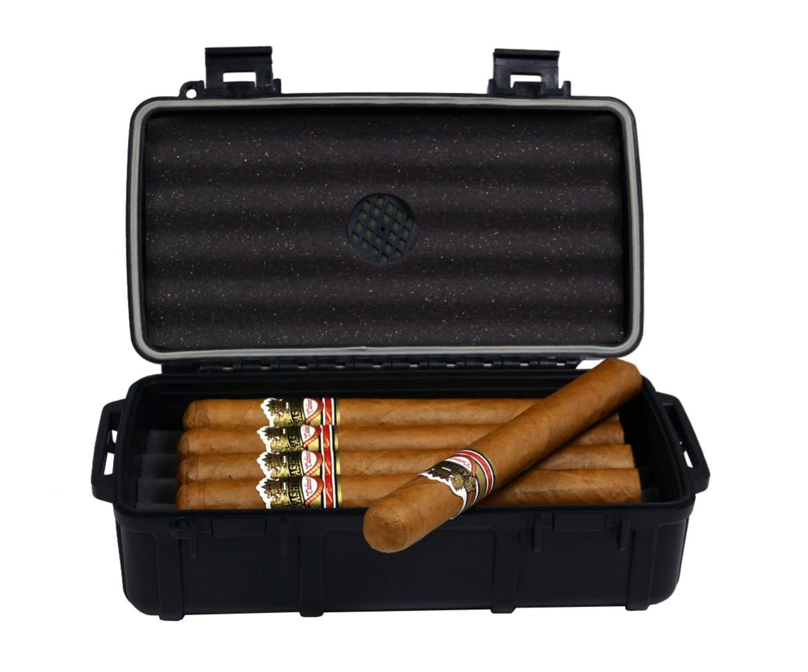 Cigar Caddy Travel Cigar Humidor, Holds 10 Cigars - Image 3