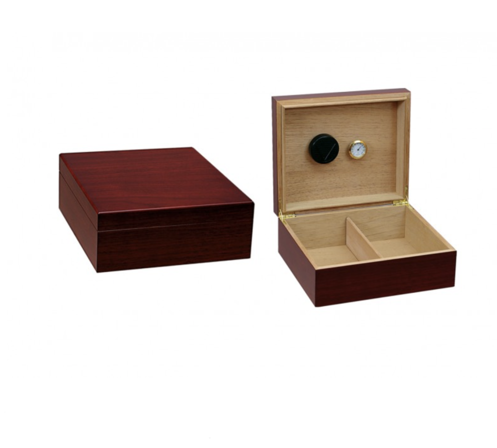 Prestige Import Group Chalet Cigar Humidor Cherry Finish up to 50 Cigars