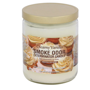 Smoke Odor Exterminator Candle Creamy Vanilla 13oz.